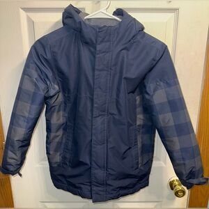 Boys hooded coat medium 7/8